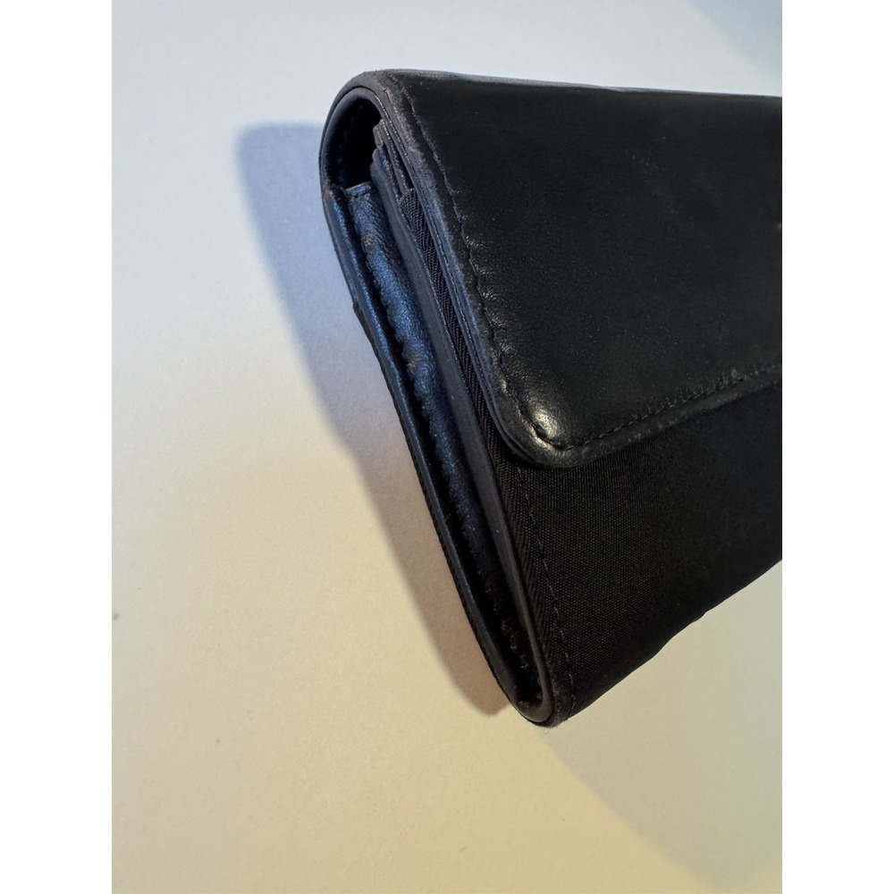Prada Saffiano Long Black Wallet with Box and Authentication Card - Picture 10 of 16